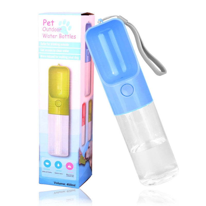 Nookivo 450ml Pet Travel Water Bottle