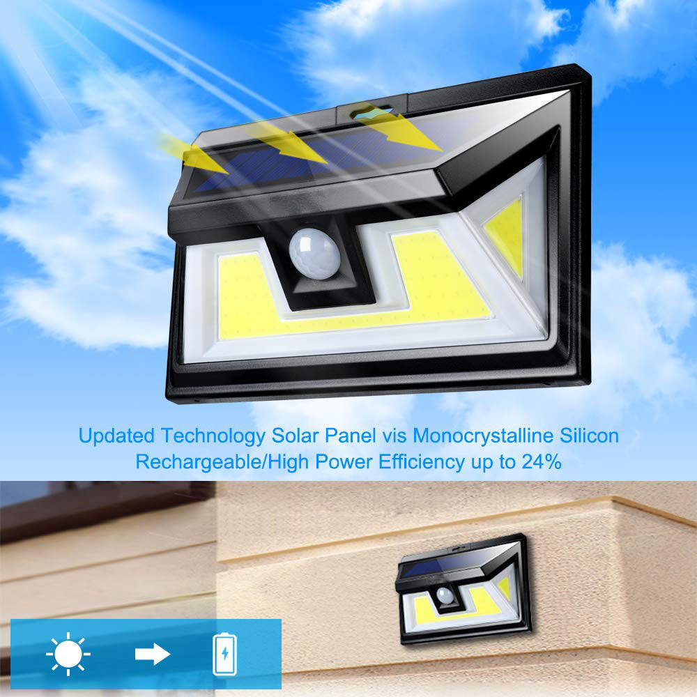 Nookivo Solar Garden & Wall Light