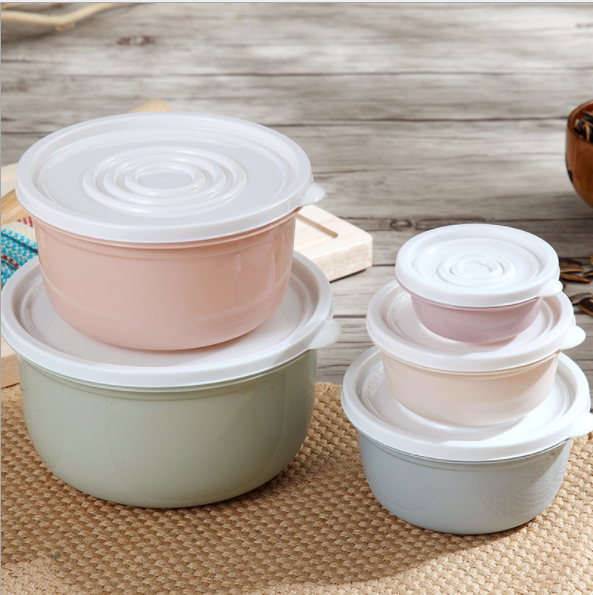 Nookivo 5-Piece Stackable Food Storage Set